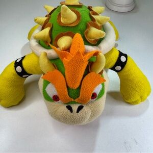 Super Mario Bowser Plush Toy by San-Eico Ltd. Licensed Nintendo Collectible Toy